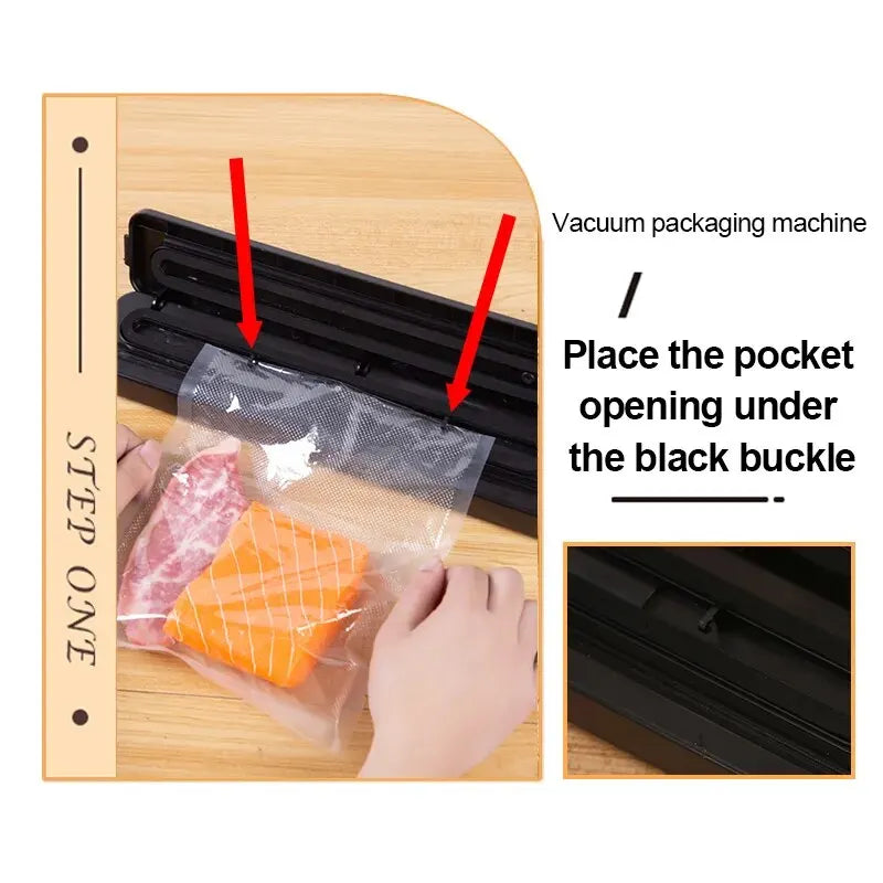 TINTON LIFE 220V/110V Vacuum Sealer Packaging Machine with Free 10pcs